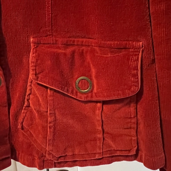 Luii Rust Corduroy Women’s Jacket. - Picture 3 of 5